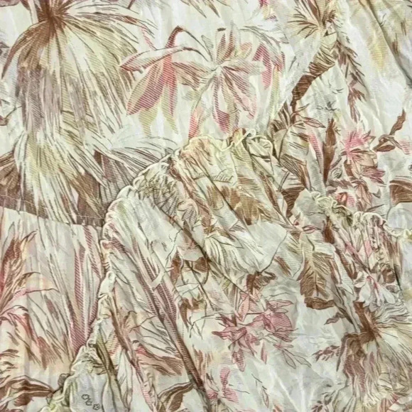 Bohemian Strapless Maxi Dress By Anthropologie - UK 12 US 8 EU 40 Floral Flowy - Picture 4 of 8